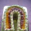 ovocna podkova s mascarpone kremem